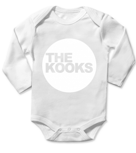 the kooks logo Music tee T-Shirt Long Sleeve Baby One-Piece