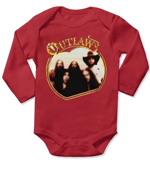 The Outlaws band Tshirt Long Sleeve Baby One-Piece