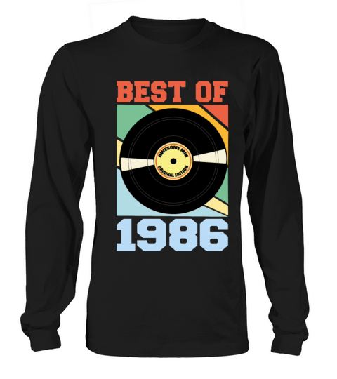 Best of 1986 Long sleeved Unisex