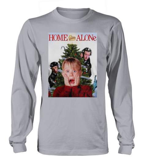 Macaulay Culkin Home Alone Kevin McCallister Christmas shirt Long sleeved Unisex
