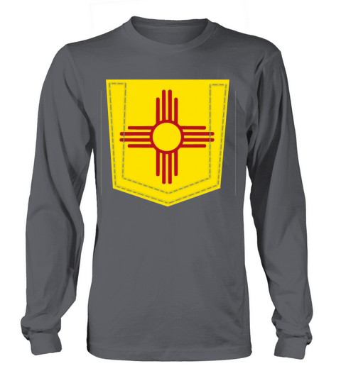 zia symbol pocket Long sleeved Unisex