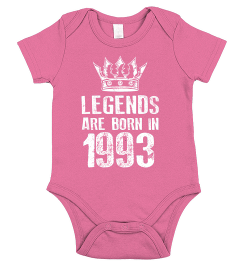 1993 legends born in Short Sleeve Baby One-Piece