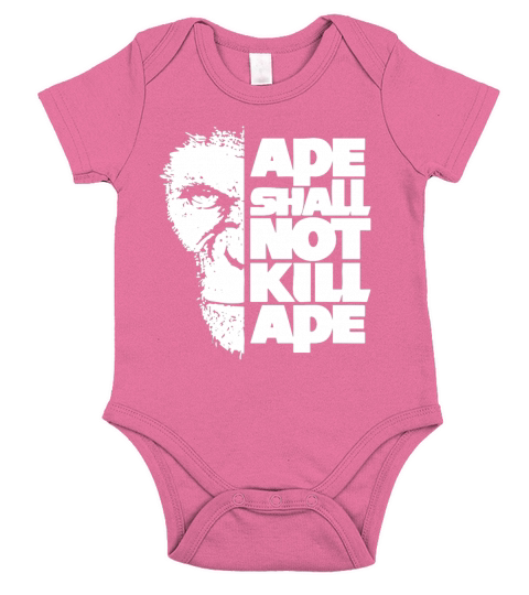 Ape Shall Not Kill Ape T-Shirt Short Sleeve Baby One-Piece