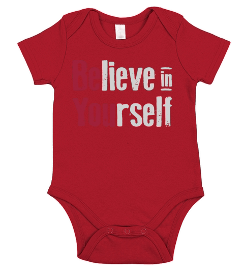 Believe in yourself - Ladies Flowy Tank Short Sleeve Baby One-Piece