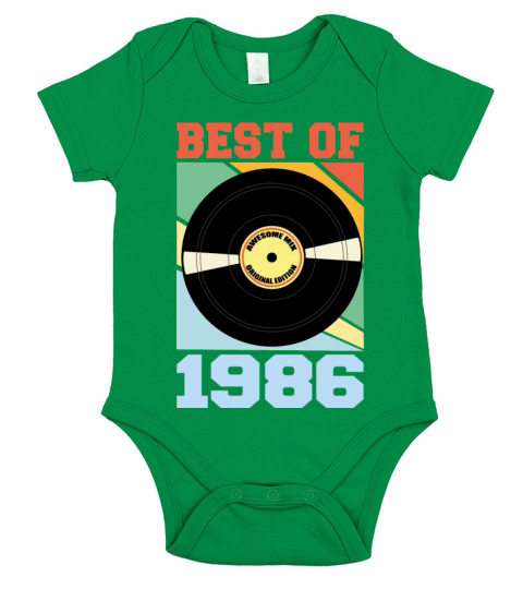 Best of 1986 Short Sleeve Baby One-Piece