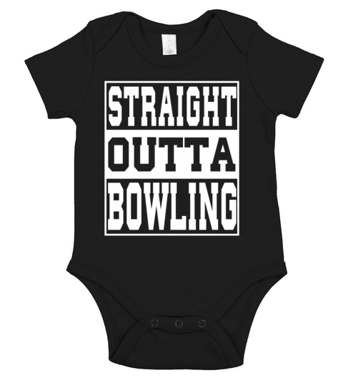 Bowling Saying Funny Short Sleeve Baby One-Piece