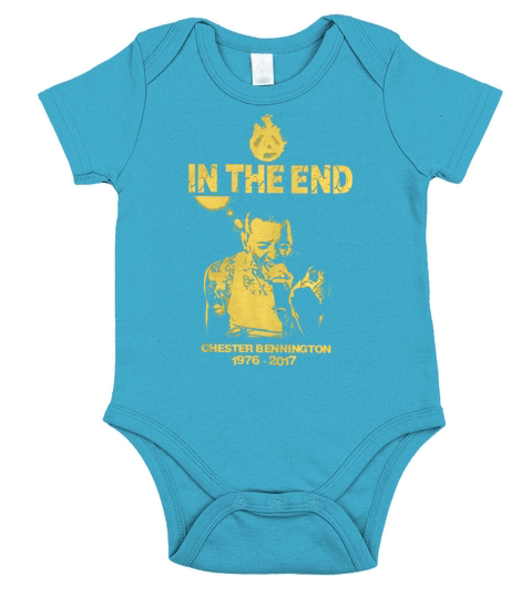 Chester Bennington In The End Tshirt Chester Bennington Shirt Short Sleeve Baby One-Piece