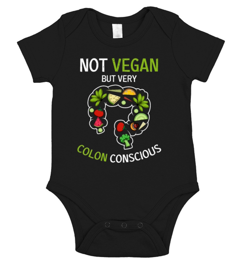 Colon Conscious Fit and Healthy Person Gift Short Sleeve Baby One-Piece