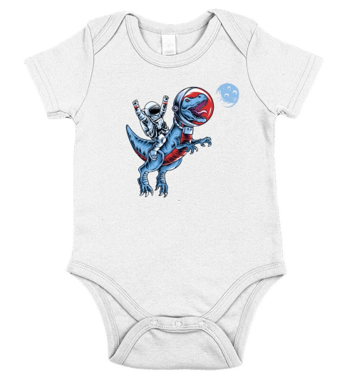 Dinosaur(39) Short Sleeve Baby One-Piece
