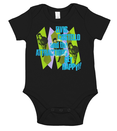 elvis costello Short Sleeve Baby One-Piece