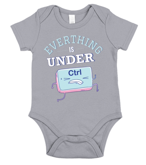 Everything Is Under Ctrl Short Sleeve Baby One-Piece