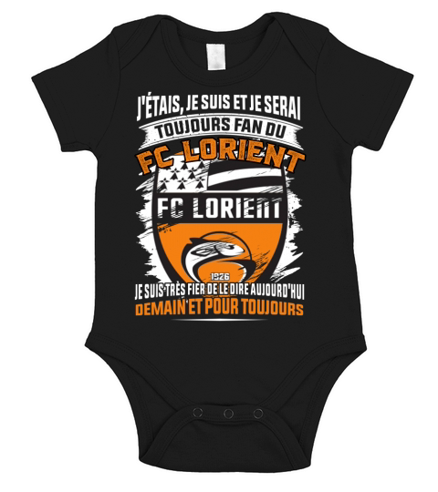 FC Lorient Short Sleeve Baby One-Piece