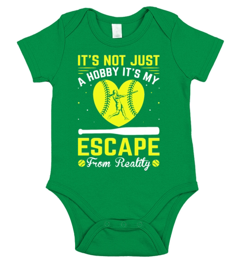 Its Not Hobby Its My Escape from Reality Short Sleeve Baby One-Piece