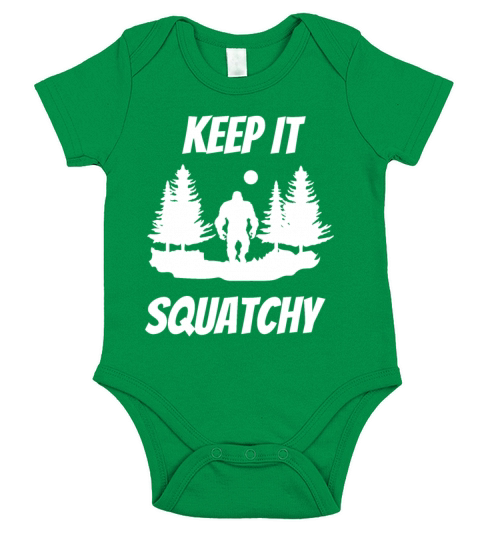 Keep It Squatchy Short Sleeve Baby One-Piece