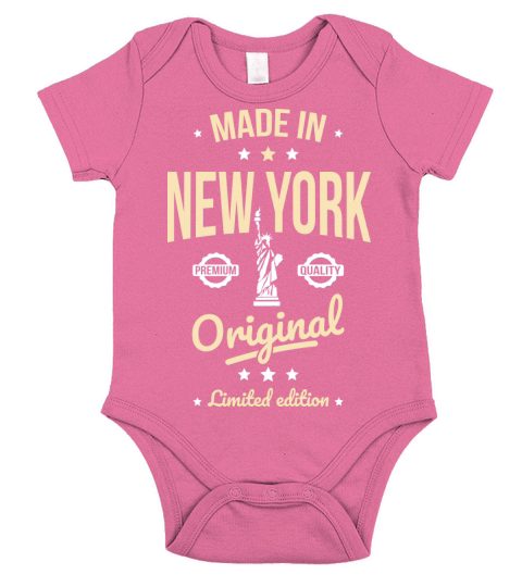 Made in New York - Original - Limited edition Short Sleeve Baby One-Piece