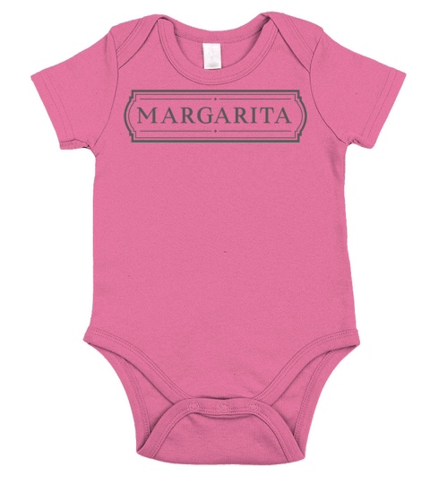 Margarita Drink Quote Label Short Sleeve Baby One-Piece