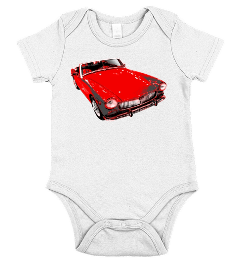 MG Midget Shirt LIMTED EDITION Short Sleeve Baby One-Piece