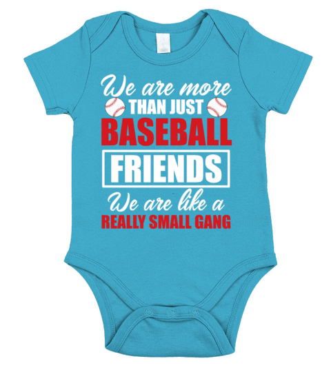 More Than Just Baseball Friends Short Sleeve Baby One-Piece