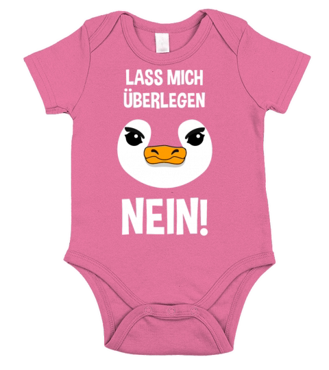 Penguin Funny Quote Sarcasm Cool Gift Short Sleeve Baby One-Piece