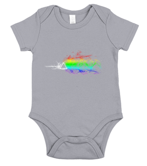 Pink Floyd-The Dark Side Of The Moon shirt Short Sleeve Baby One-Piece