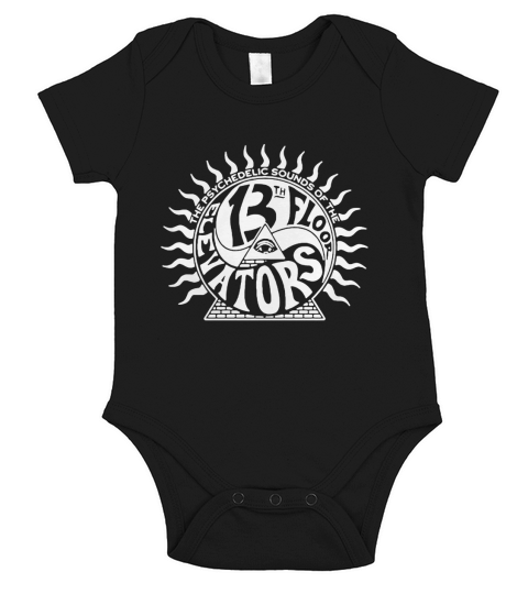 The 13th Floor Elevators T-Shirt Short Sleeve Baby One-Piece