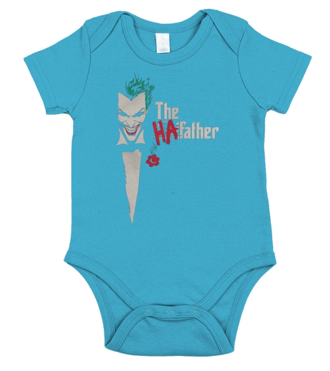 The Ha-Father T-Shirt Short Sleeve Baby One-Piece