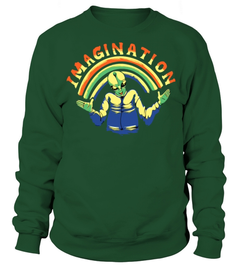 Alien Imagination Vintage Sweatshirt Unisex