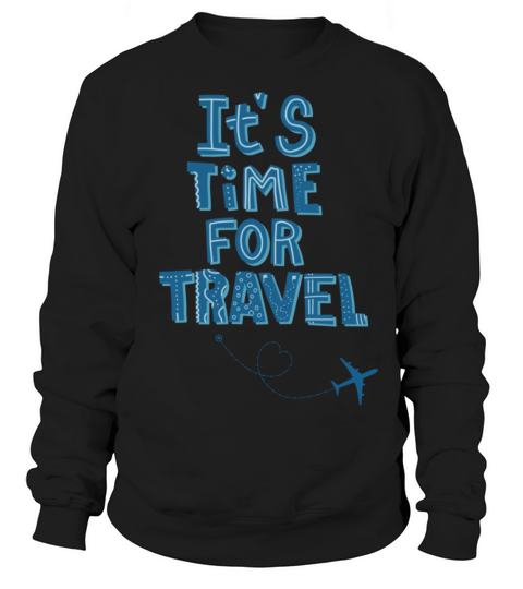 Blue and Black Holiday Quote Sweatshirt Unisex