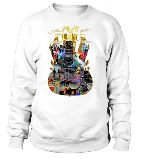 Pink Floyd guitar signatures shirt Sweatshirt Unisex
