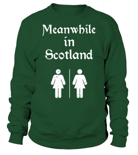 Scottish Toilet Sign For A Kilt Guy Sweatshirt Unisex