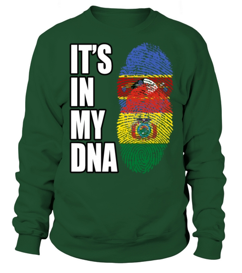Swazi And Bolivian Vintage Heritage DNA Flag Sweatshirt Unisex