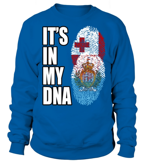 Tongan And Samoan Mix Heritage DNA Flag Sweatshirt Unisex