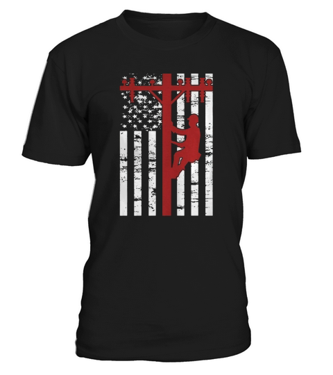 American Lineman Shirt T-Shirt Unisex
