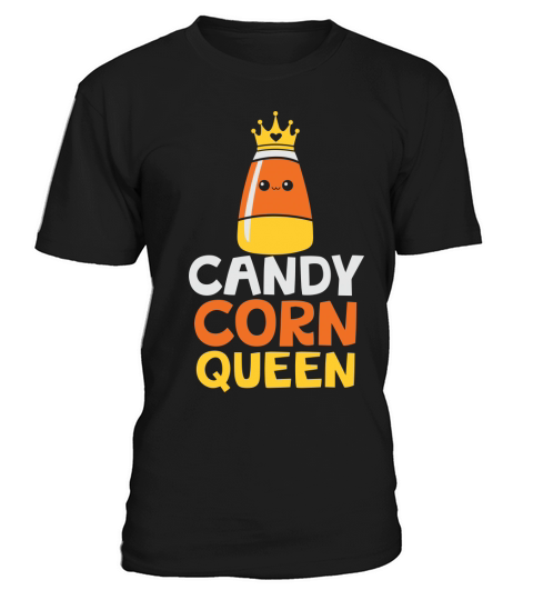 Candy Corn Queen Cute Halloween Crown Shirt T-Shirt Unisex