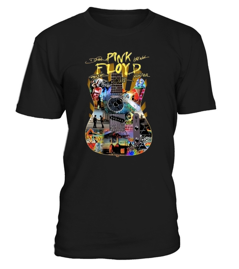 Pink Floyd guitar signatures shirt T-Shirt Unisex