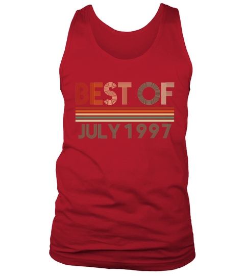 25th birthday July vintage 1997 gift idea Tank Top Unisex