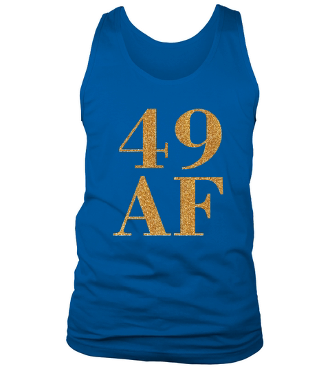 49 AF Birthday 2020 Years - Ladies Flowy Tank Tank Top Unisex