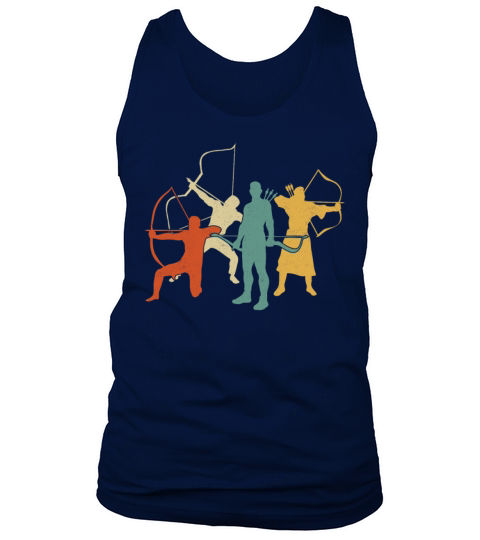 Archery Bow Archer Retro Vintage Tank Top Unisex
