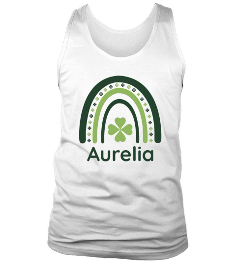 Aurelia Clover Boho Rainbow Tank Top Unisex