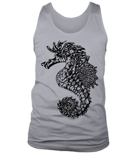 Cute Seahorses - Cool Vintage Seahorse Tank Top Unisex