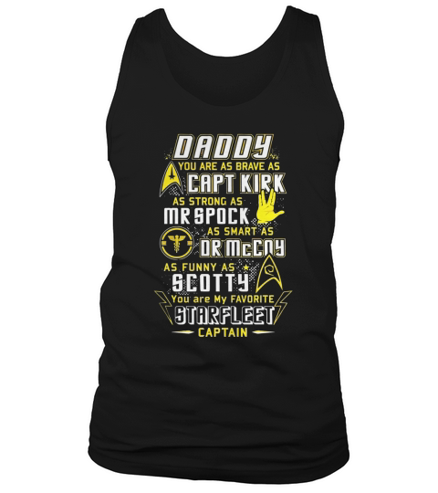 DADDY YOU ARE MY FAVORITE CAPTAIN Tank Top Unisex