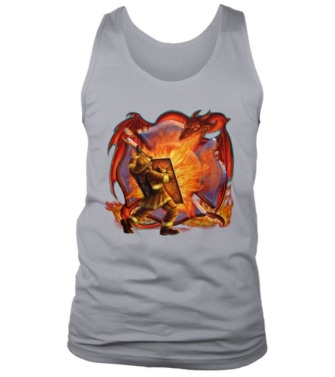Firefighter - dragon fire Tank Top Unisex