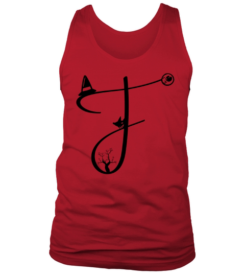 Halloween Alphabets Clipart F Tank Top Unisex