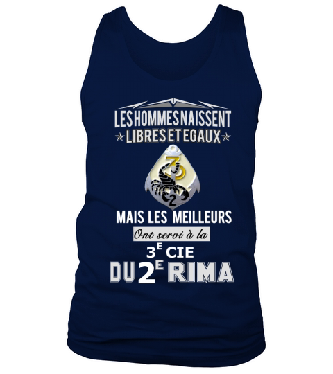 leshommes naissent mais  les meilleurs 3 CIE 2 RIMA Tank Top Unisex