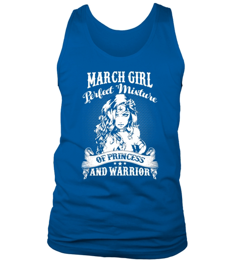March Girl. Perfect mixture of princess and warrior Tank Top Unisex