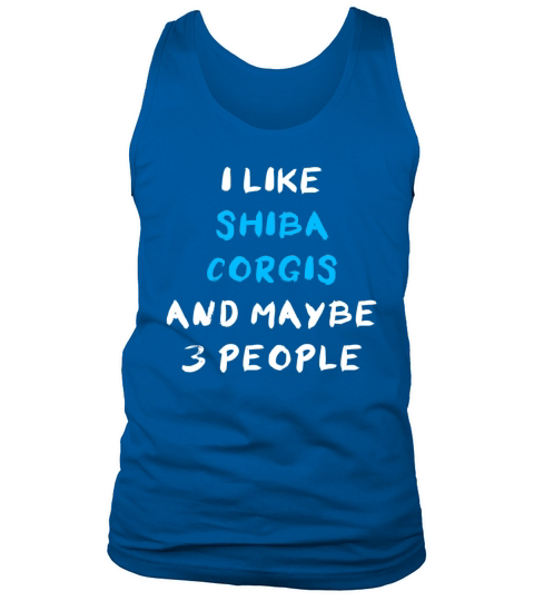 Shiba Corgi Funny Tank Top Unisex