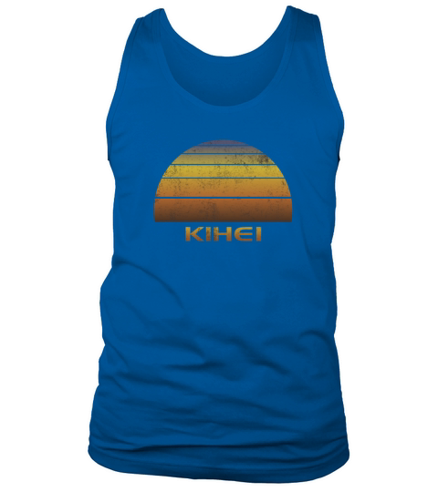 Vintage Sunset Family Vacation Souvenir Kihei Tank Top Unisex
