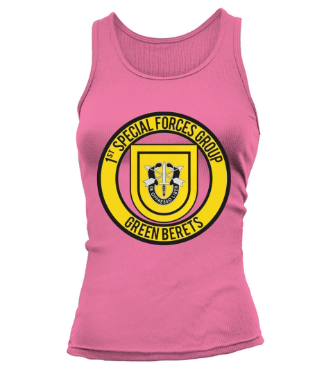 1st Special Forces Green Berets T-Shirt Tank top Woman
