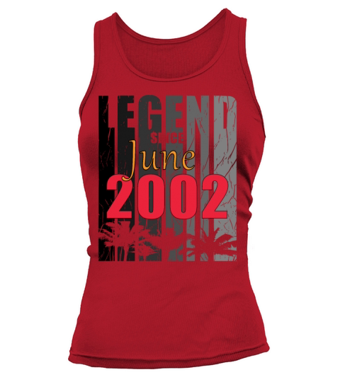 2002 vintage born in June gift Tank top Woman
