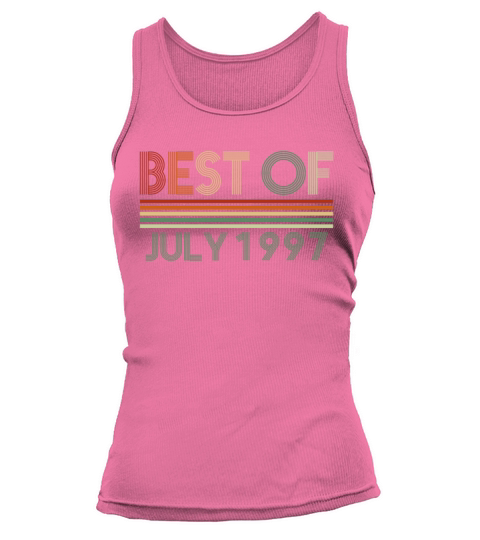 25th birthday July vintage 1997 gift idea Tank top Woman